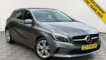Używany Mercedes A200 Premium 136 KM (100 kW) 2017 Szary Hatchback