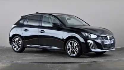 Used Peugeot 208 Allure 101 HP (74 kW) 2025 Black Hatchback
