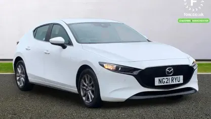Used Mazda 3 122 HP (89 kW) 2021 White Hatchback