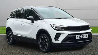 Used Vauxhall Crossland Ultimate 131 HP (96 kW) 2021 White SUV