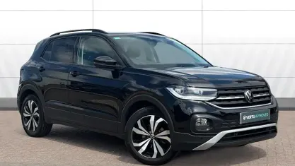 Used VW T-Cross Black Edition 110 HP (80 kW) 2023 Black SUV