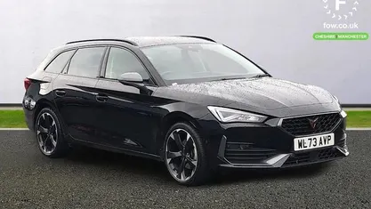 Used Cupra Leon 150 HP (110 kW) 2024 Black Estate