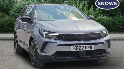 Used Vauxhall Grandland X GS Line 131 HP (96 kW) 2022 Grey SUV