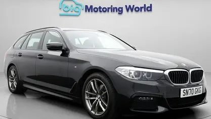 Used BMW 520 M Sport 184 HP (135 kW) 2020 Black Estate