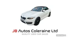 Used 2017 BMW 218 Sport Line Cabriolet | £10,450 (Fair price)
