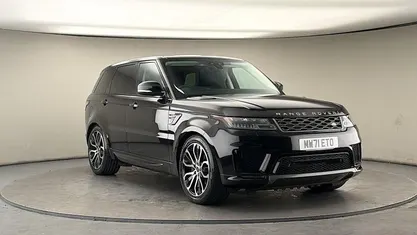 Used Land Rover Range Rover Sport HSE 300 HP (220 kW) 2021 Black SUV