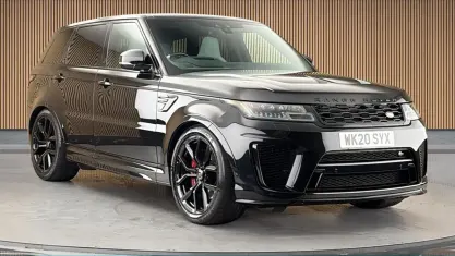 Used Land Rover Range Rover Sport SVR 575 HP (422 kW) 2019 Black SUV