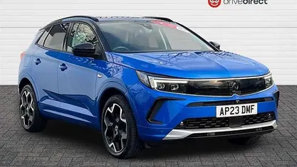 Used Vauxhall Grandland X Ultimate 131 HP (96 kW) 2023 Blue SUV