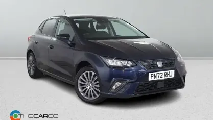 Used Seat Ibiza SE 80 HP (58 kW) 2022 Blue Hatchback