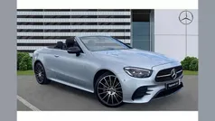 Silver Used 2022 Mercedes E300 AMG line Cabriolet | £34,793 (Good price)