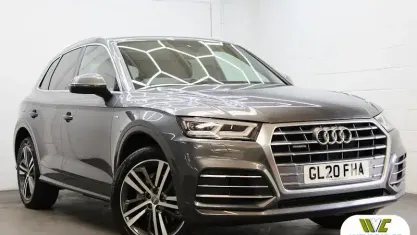 Used Audi Q5 S-Line 245 HP (180 kW) 2020 Daytona grey SUV