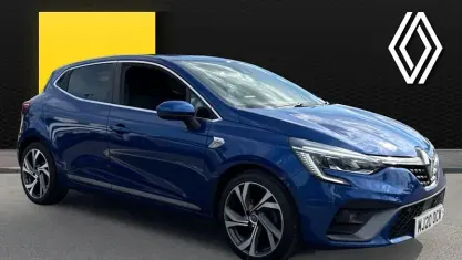 Used Renault Clio RS Line 101 HP (74 kW) 2020 Blue Hatchback