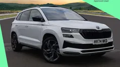 White Used 2024 Skoda Karoq SportLine SUV | £32,500 (Fair price)