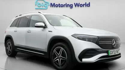 Begagnad Mercedes EQB350 AMG line 214 kW (292 HK) 2023 Silver SUV