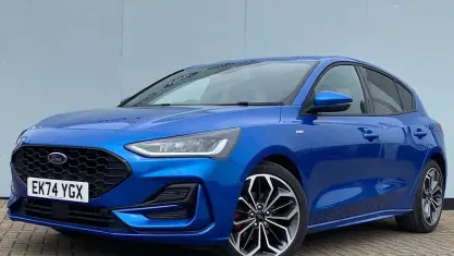 Used Ford Focus ST-Line X 125 HP (91 kW) 2024 Blue Hatchback