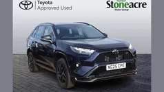 Blue New 2025 Toyota RAV4 Hybrid Sport SUV | £45,000 (Super price)