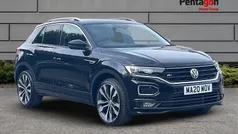 Black Used 2020 VW T-Roc R-line SUV | £21,499 (Fair price)