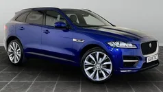 Blue Used 2019 Jaguar F-Pace R-Sport SUV | £17,495 (Fair price)
