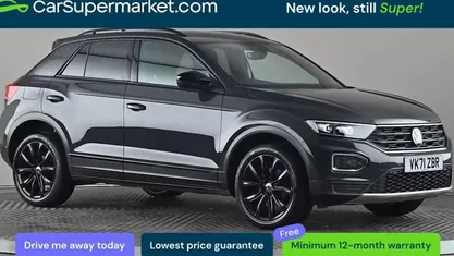 Used VW T-Roc Black Edition 110 HP (80 kW) 2021 Grey SUV