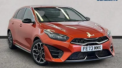 Used Kia Ceed GT-Line 160 HP (117 kW) 2023 Orange Hatchback
