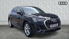 Black Used 2023 Audi Q3 S-Line SUV | £31,450 (Fair price)