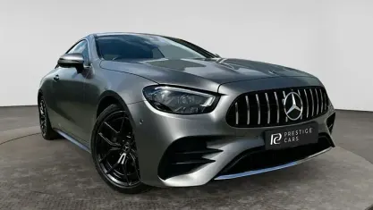 Used Mercedes E300 AMG Line Premium 258 HP (189 kW) 2021 Grey Coupe