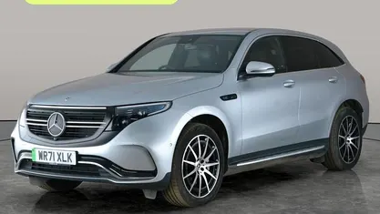 Used Mercedes EQC400 AMG line 300 kW (408 HP) 2022 Silver SUV