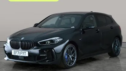 Used BMW 118 M Sport 136 HP (100 kW) 2021 Black Hatchback