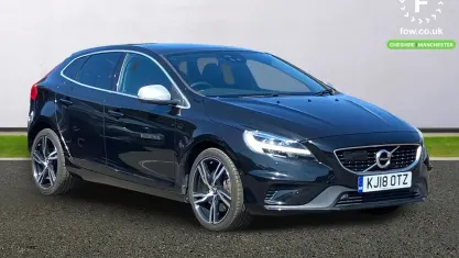 Used Volvo V40 R-Design Pro 150 HP (110 kW) 2018 Black Hatchback
