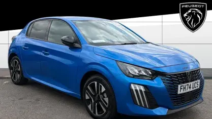 Used Peugeot 208 Allure 101 HP (74 kW) 2025 Blue Hatchback
