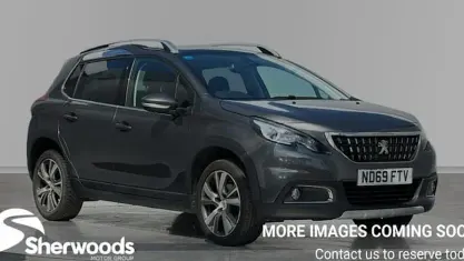Used Peugeot 2008 Allure Premium 110 HP (80 kW) 2019 Nimbus grey SUV