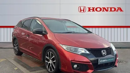 Red Used 2017 Honda Civic Sport Estate | £10,394 (Fair price)