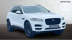 White Used 2017 Jaguar F-Pace Portfolio SUV | £16,695 (Fair price)