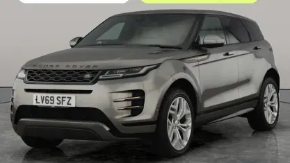 Used Land Rover Range Rover evoque SE Dynamic 182 HP (133 kW) 2019 Silver SUV
