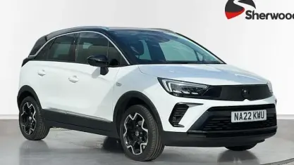Used Vauxhall Crossland Ultimate 131 HP (96 kW) 2022 White SUV