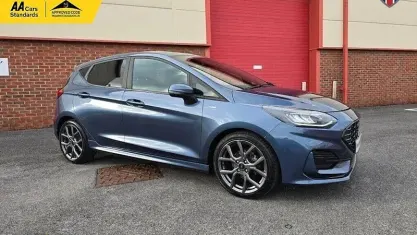 Used Ford Fiesta ST-Line 101 HP (74 kW) 2022 Blue Hatchback