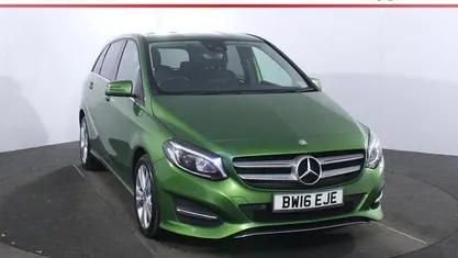 Used Mercedes B180 Premium 109 HP (80 kW) 2016 Green MPV