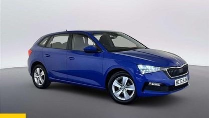 Usado Skoda Scala SE 95 HP (69 kW) 2023 Azul Citadino
