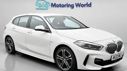 Used BMW 118 M Sport 136 HP (100 kW) 2022 White Hatchback
