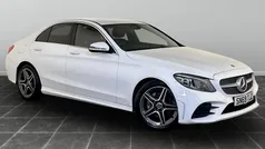 White Used 2019 Mercedes C200 AMG Line Premium Sedan | £12,795 (Fair price)