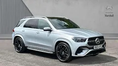 Hightech silver Used 2025 Mercedes GLE450 AMG AMG line SUV | £72,529 (Fair price)