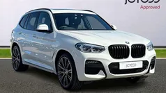 White Used 2021 BMW X3 M Sport SUV | £31,750 (Fair price)