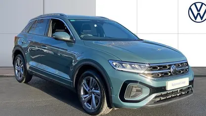 Blue Used 2024 VW T-Roc R-line SUV | £26,364 (Fair price)