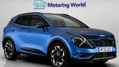 Used Kia Sportage GT-Line 150 HP (110 kW) 2022 Blue SUV