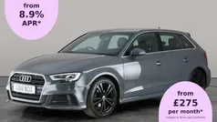 Grey Used 2018 Audi A3 Sportback S-Line Hatchback | £15,320 (Fair price)