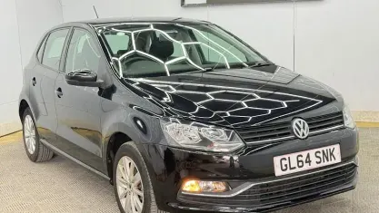 Used VW Polo SE 60 HP (44 kW) 2014 Black Hatchback