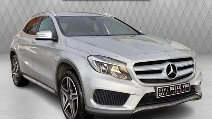 Used Mercedes GLA220 AMG line 177 HP (130 kW) 2016 Silver SUV