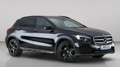 Used Mercedes GLA220 AMG line 177 HP (130 kW) 2016 Black SUV