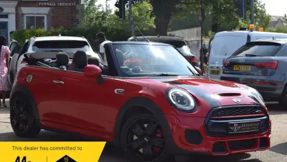 Used Mini John Cooper Works Cabriolet 231 HP (169 kW) 2017 Red Cabriolet