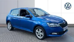 Blue Used 2019 Skoda Fabia SE Hatchback | £10,195 (Fair price)